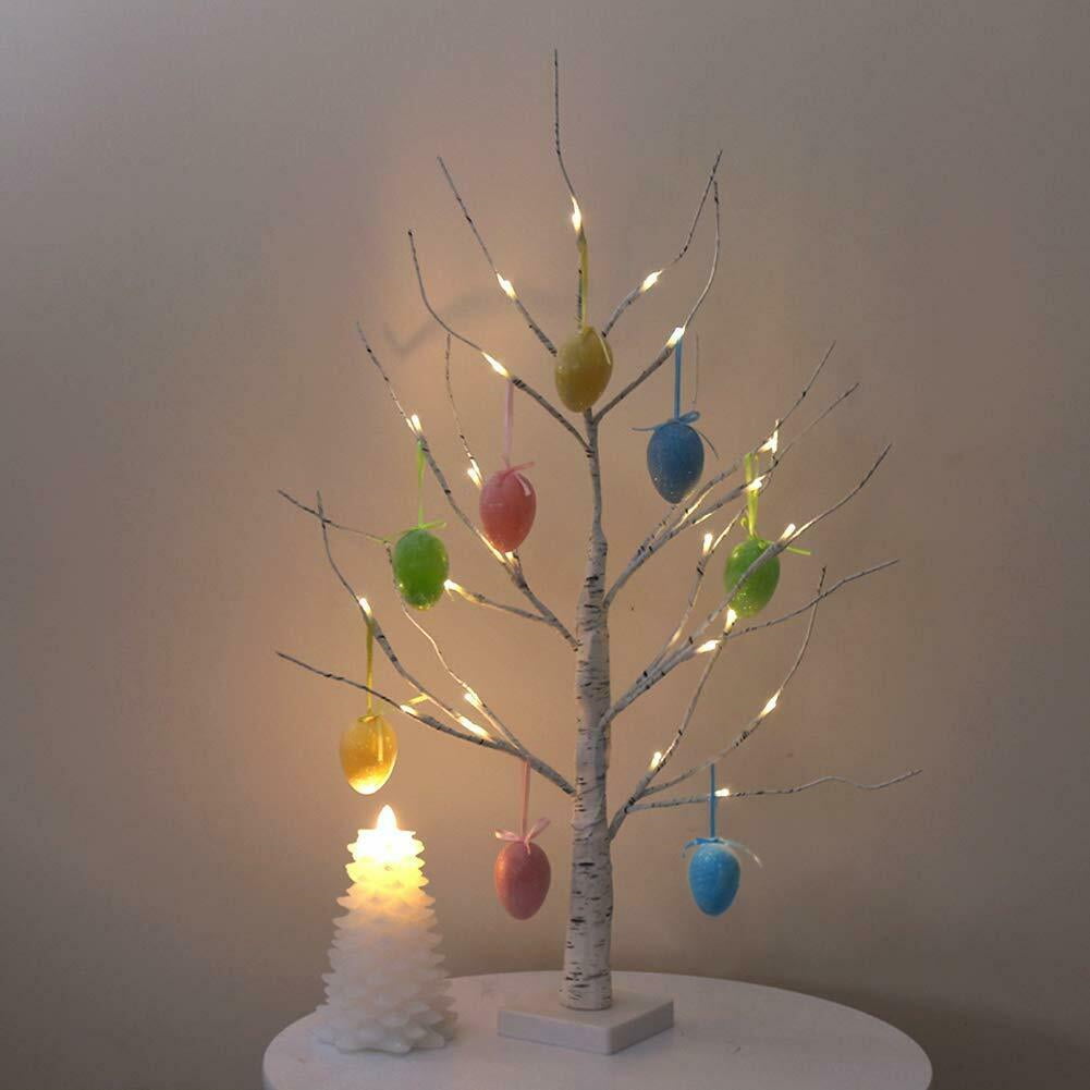Easter Removable Berry Snowy Twig Tree LED 60cm Battery Operated  Decoration 