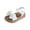 White, variant on Sandals Kids Black Patent Leather Shoes for Girls Infant Shoes 6-12 Months Girls Summer Shoes Gymnastics Shoes Toddler Girl Shoes Size 11, Black 18-24 Months
