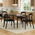 thumbnail image 6 of STARY Ash Wood Stackable Dining Chair Mid Century Modern Wooden for Your Room House, Fully Assembled, 6 of 7