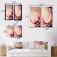 thumbnail image 4 of Designart "Multicolored Ink Tulip Blooms III" Tulip Framed Wall Art Set Of 2 - Multicolor Floral Framed Canvas Set For Living Room Decor, 4 of 7