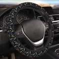 thumbnail image 6 of KLL Car Steering Wheel Cover, Universal 15 inch, Soft Elastic and Comfortable,Car Accessories Decorations-Space Rocket, 6 of 7