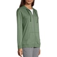 thumbnail image 4 of Hanes Women's French Terry Full Zip Hoodie, 4 of 5