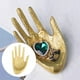 thumbnail image 4 of 2 Piezas de Collar de Maniquí de Manos de Buda de Exhibición de Joyería Negro Dorado, 4 of 9