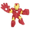 Marvel Licensed Heroes of Goo Jit Zu – 1-Pack of 4.5" Tall Metallic Iron Man