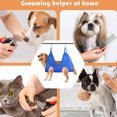 thumbnail image 5 of Hamaca de aseo para perros y gatos pequeños y medianos, hamaca para perros y gatos, recorte de uñas para mascotas MFZFUKR l, 5 of 5