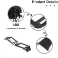 thumbnail image 6 of TINKI 2PCS Side Air Vent Frame Trim for Honda Pilot 2016-2022/ Ridgeline 2017-2023/ Passport 2019-2023, ABS Material Center Console Side Air Conditioning Outlet Cover Accessories, 6 of 14