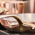thumbnail image 6 of Mauviel M'Heritage M'200 B 3.3 Quart Saute Pan With Lid, Brass Handle, 6 of 6