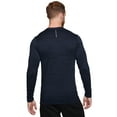 thumbnail image 2 of RBX Active Men's Athletic Performance Long Sleeve Crew Neck Fleece Lined Insulated Fitted Base Layer T-Shirt, 2 of 4