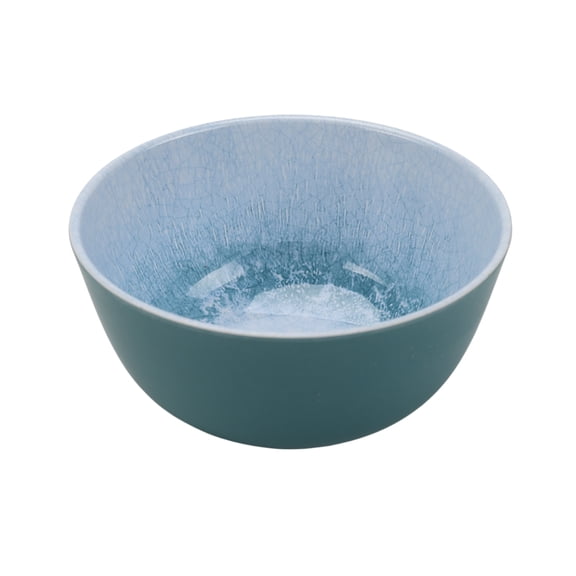 Better Homes and Gardens Bamboo Melamine Blue Reactive Cereal Bowl