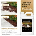 thumbnail image 4 of DOMINATOR XL Mulch Anchor 2.5 Gallon: Mulch Glue and Pea Gravel Stabilizer, Ready to Use Spray, Lasts up to 2 Years, Fast-Dry, Non-Toxic, 4 of 8