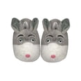 thumbnail image 2 of Fiudx Pantuflas de Animales con Ojos Grandes, Diseño de Conejo de Peluche, Cálidas y Acogedoras, Suela Antideslizante, Suaves y Cómodas, Regalo Perfecto para Mamá, Abuela o Novia, Talla 26 Cm., 2 of 7