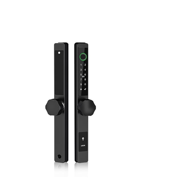 Door Lock, TTLock Smart Lock Waterproof Outdoor Fingerprint APP RFID Code Keyless Electronic Door Lock ,Easy to Install