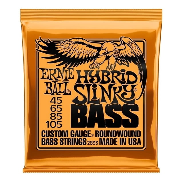 Ernie Ball 2833 Juego Cuerdas Bajo Electrico Hybrid 45-105 ERNIE BALL 2833