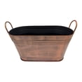 thumbnail image 1 of Tnarru Firewood Bucket with Handle Log Holder Fireplace Tools Organizer Multi Use Home Storage Tub Bin for Parties Patio Living Room, 1 of 8