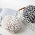 thumbnail image 6 of Acdanc 2 Pcs Ball Towels,Gray and White Hand Towels for Bathroom,Decorative Towels for Bathroom, 6 of 6