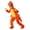 Orange, variant on Morph Kids Orange T Rex Costume Boys Girls Dinosaur Jumpsuit Fancy Dress Halloween Orange S