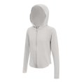 thumbnail image 4 of Ahabrexf Children's Sunscreen Jacket Solid Color Long Sleeve Zip-Up Outdoor Uv Protection Shirt for Boys and Girls, 4 of 9