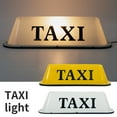 thumbnail image 2 of ROZYARD 12V TAXI Roof Lamp Cab Sign Roof Top Topper Car Magnetic LED Light Waterproof Bright Top Board Roof Sign Auto Accessory, 2 of 10