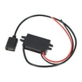 thumbnail image 2 of Kairuite USB Converter 12V24V to 5V3A Car Charger Adapter DC DC Step Down Power Converter, 2 of 8
