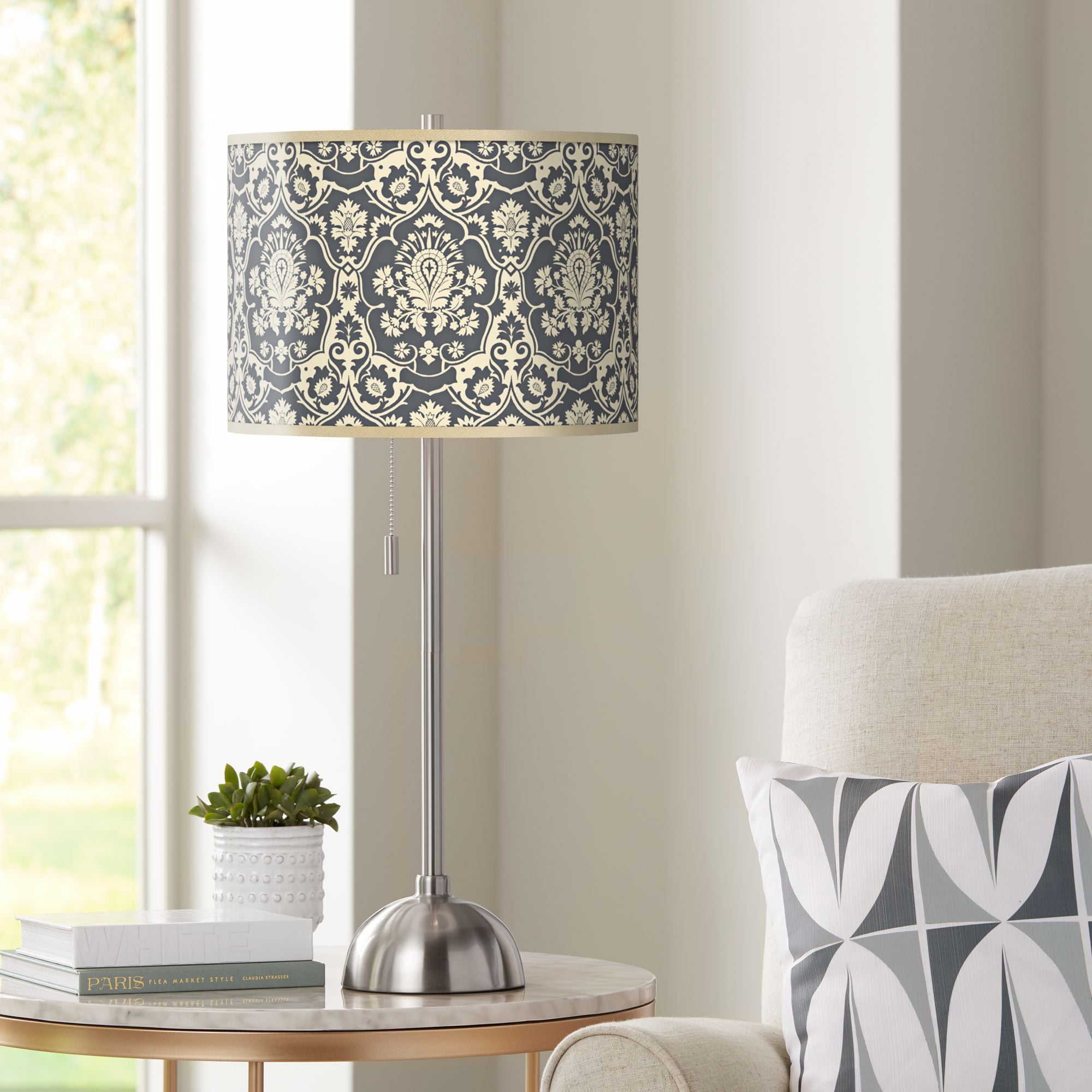 damask table lamp