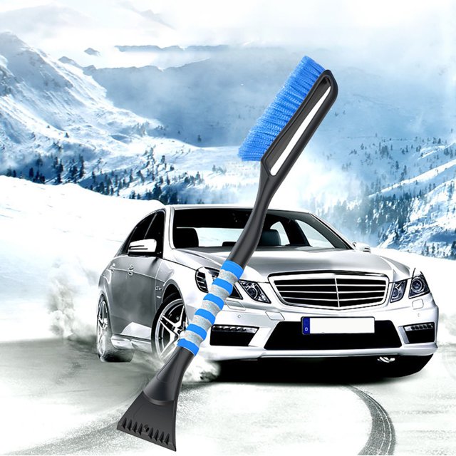 Teissuly Snow Brush & Ice Scraper for Car or Truck with Ergonomic Foam Grip, SUV Window & Windshield Tool Teissuly WER202311216643