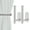 Silver, variant on 2 Pack Adhesive Curtain Holdbacks,Curtain Tie Backs,No Drill Curtain Pull Backs,Adhesive Curtain Hooks