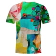 thumbnail image 5 of EGNMCR Chemises à Manches Courtes pour Hommes, T-shirt Col Rond Décontracté d'Été, Mode Décontractée pour Hommes, Impression Numérique 3D, Hauts Décontractés d'Été, 5 of 5