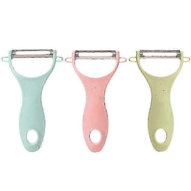 Vegetable Peeler Set 3pcs, Stainless Steel Fruit Peeler, Sharp Carbon Steel Blade Peeler