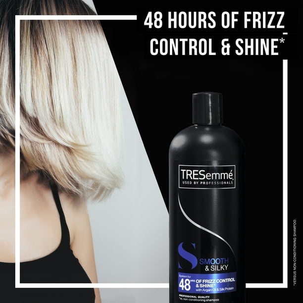 Tresemme Silky Smooth Frizz Control with Argan Oil shampoo 28 fl oz - Walmart.com
