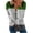 Army Green, variant on Womens 3/4 Sleeve Fall Tops And Blouses, Crew Neck Womens Workout Tops Fashion Tops Half Zip Round Neck Long Sleeve Tops