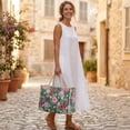 thumbnail image 7 of ZUXONGSY Hibiscus Monstera Print PVC Tote Bag for Women Clear, Large Lightweight Shoulder Hobo, Waterproof Tote with Adjustable Straps, Oversize Purse for Travel Beach, 7 of 7