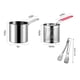 thumbnail image 5 of Pisexur Batería de cocina Freidora con cesta Mini freidora de acero inoxidable 304 Freidora pequeña Batería de cocina multifuncional para asar muslos de pollo, papas para la cocina del hogar, 5 of 9