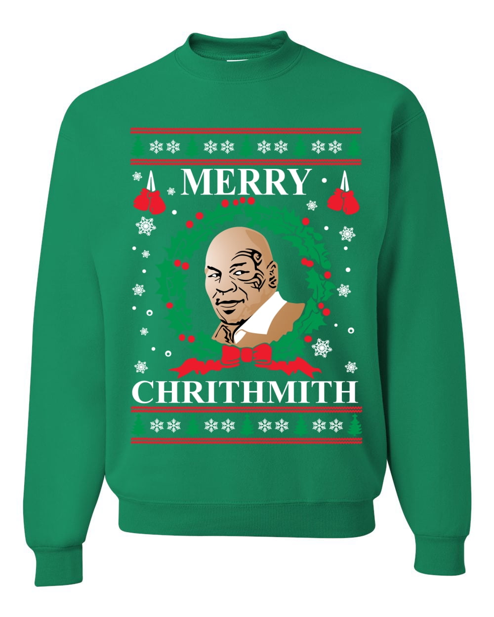 mike tyson christmas jumper