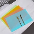 thumbnail image 5 of 12 Pcs Refrigerator Liners, Washable Fridge Liner Mats Refrigerator Shelf Liners for Glass Shelves, Protects Against Spills Waterproof Table Placemats Cupboard Cabinet Drawer Covers Pads, 4 Colors, 5 of 9