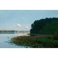 thumbnail image 3 of Stanisław Witkiewicz 18x13 Black Modern Framed Museum Art Print Titled - Lake with Water-Lilies (1901), 3 of 5