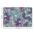 thumbnail image 5 of Pioneer Flower Floral Print Flannel Non Slip Door Rugs,Washable Door Mats Indoor,Decorative Door Mats,Dirt-Resistant and Absorbent Doormat for Entrance,Bedroom,Kitchen,Bathroom,23.5"x16", 5 of 5