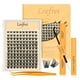 thumbnail image 1 of Kit de extensión de pestañas Leefrei Wispy Lash Clusters D Curl, 1 of 8