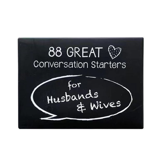Tarjetas de juego de pareja de conversación de lenguaje de amor, versión completa en inglés