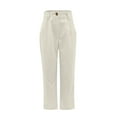 thumbnail image 6 of ShomPort Women's Casual Corduroy Pants, Elastic Waistband Comfy Loose Trousers with Pockets, 6 of 7
