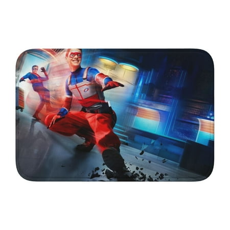 

Henry Danger Personalized Hem Mat Rug Indoor For Home Bedroom Bathroom Kitchen Floor Mat Decor Rug Water Absorption 40 X 60 Inch，Black