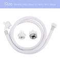 thumbnail image 2 of MasteelfCA 1 Set PVC Washing Machine Water Inlet Hose Length White Water Inlet Supply Line, 2 of 7