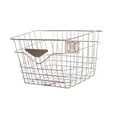 thumbnail image 5 of funtasica Bike Basket Front Handlebar Basket Stainless Steel Carry Pets Sturdy Sundries Carrying Storage Container for Bicycling Hiking A, 5 of 8