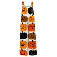 thumbnail image 4 of EANJE Halloween Overalls for Women, Sleeveless Spaghetti Strap Jumpsuit with Pockets, Print Wide Leg Baggy Romper, Adjustable Straps Fall Holiday Party Outfit Ginger 4XL, 4 of 6