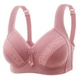 thumbnail image 2 of Zpanxa Bras for Women, Women's Plus Size Wireless Bra Thin Breathable No Underwire Full Coverage Comfortable Bralette, 2 of 3