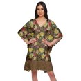thumbnail image 1 of Moomaya Robe Courte de Caftan de Plage, Robe de Couverture Imprimée, Kaftan pour Femmes, Tenue de Plage, Couverture, 1 of 4