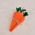 thumbnail image 1 of Juguete de zanahoria de Pascua, zanahoria de tela artificial para decoración de conejito, juguete de verduras de temporada, zanahoria fresca de granja no tejida para bandeja escalonada de cocina, 1 of 5