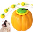 thumbnail image 1 of Pelota para lanzar a mano para perros, Molar antimordidas, Pelota de entrenamiento para perros perdigueros, Suministros para mascotas (Naranja) JAMW Sencillez, 1 of 5