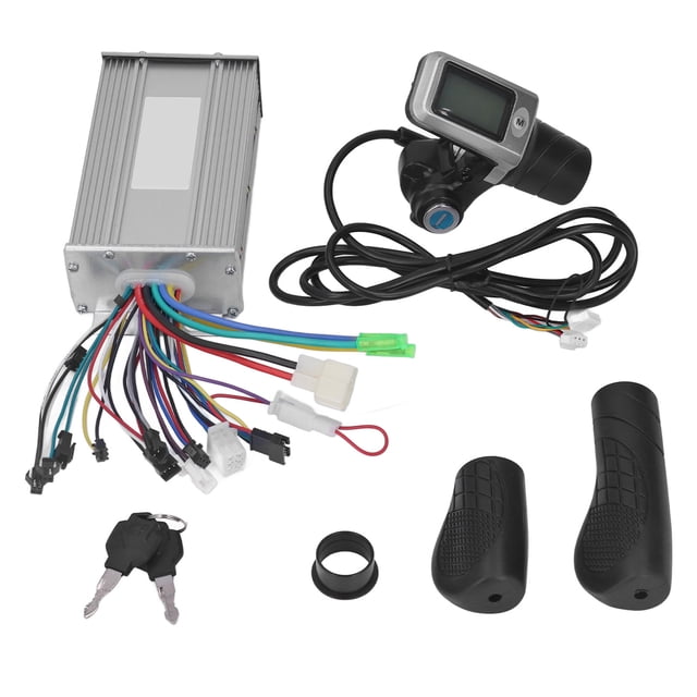 Kit De Controlador De Bicicleta Eléctrica, Protección De Circuito Interno 36V 48V 500W Controlador De Motor Sin Escobillas Buena Disipación De Calor Para Electricidad