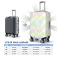 thumbnail image 6 of Lsque Color Rabbit Printed Luggage Cover, Travel Luggage Protector,Scratch and Dirt Resistant, Fits 18-32 Inch Luggage - Medium, 6 of 9