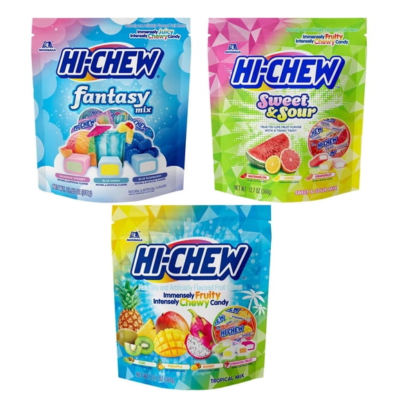 2.32 lbs. Hi-Chew Chewy Candy Assortment Kit - 216 Pc.